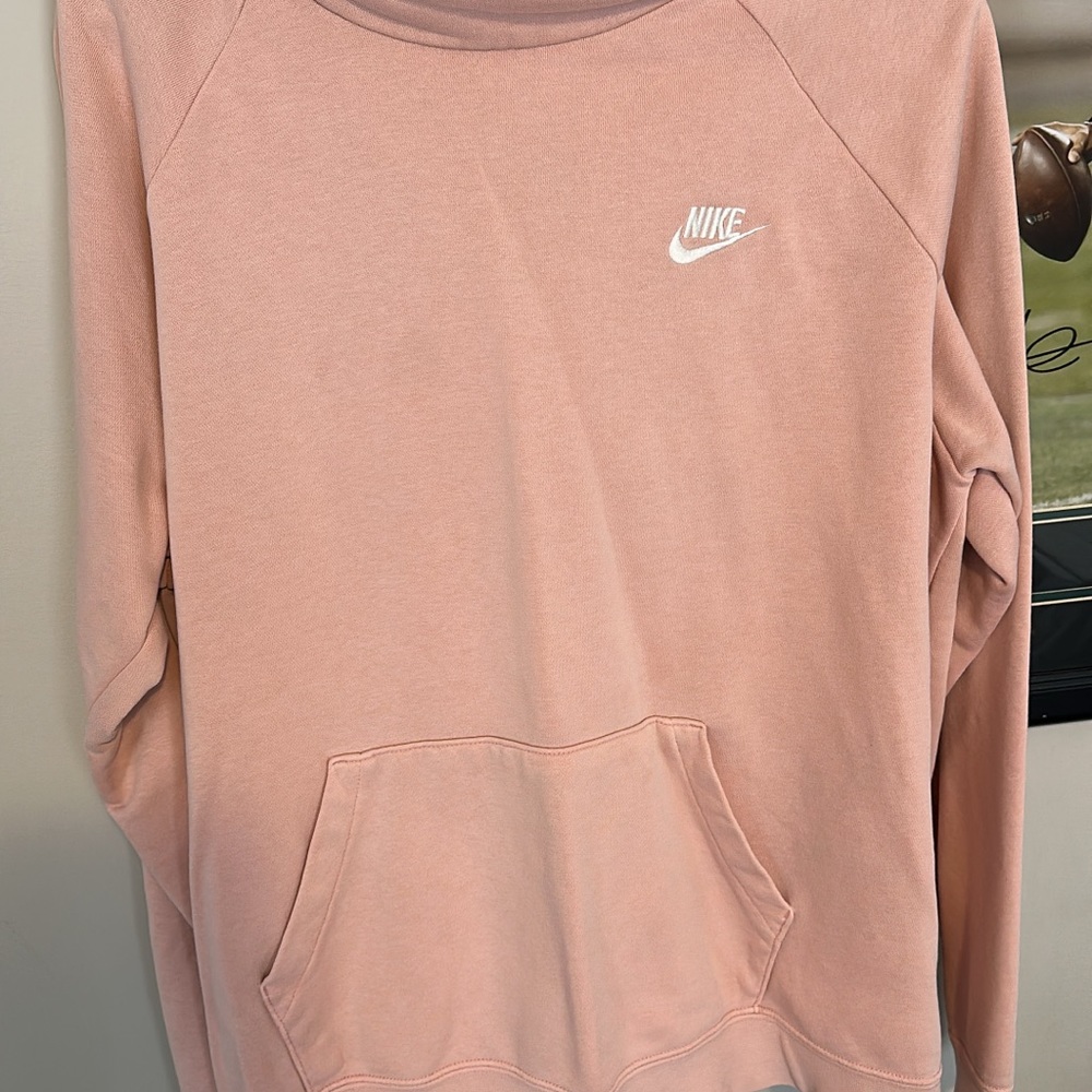 Nike Pink Relaxed Fit Hoodie